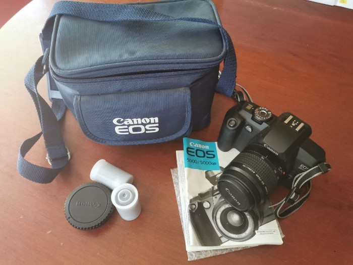 CANON EOS 5000 Spiegelreflex mit Tasche