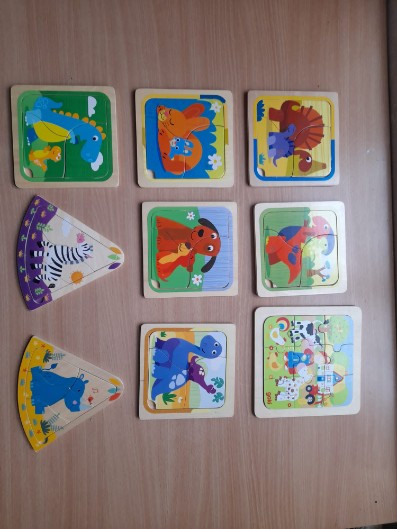 Holz-Puzzle alle um 15 Euro