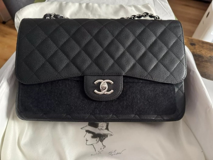 CHANEL Double Flap Jumbo Damen Tasche
